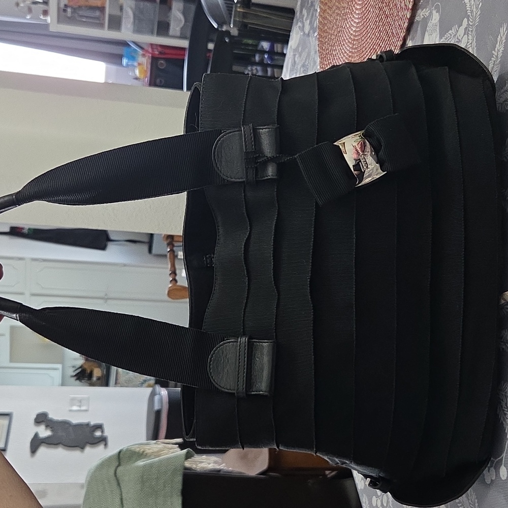 Salvatore Ferragamo AUTH Tiered Bag